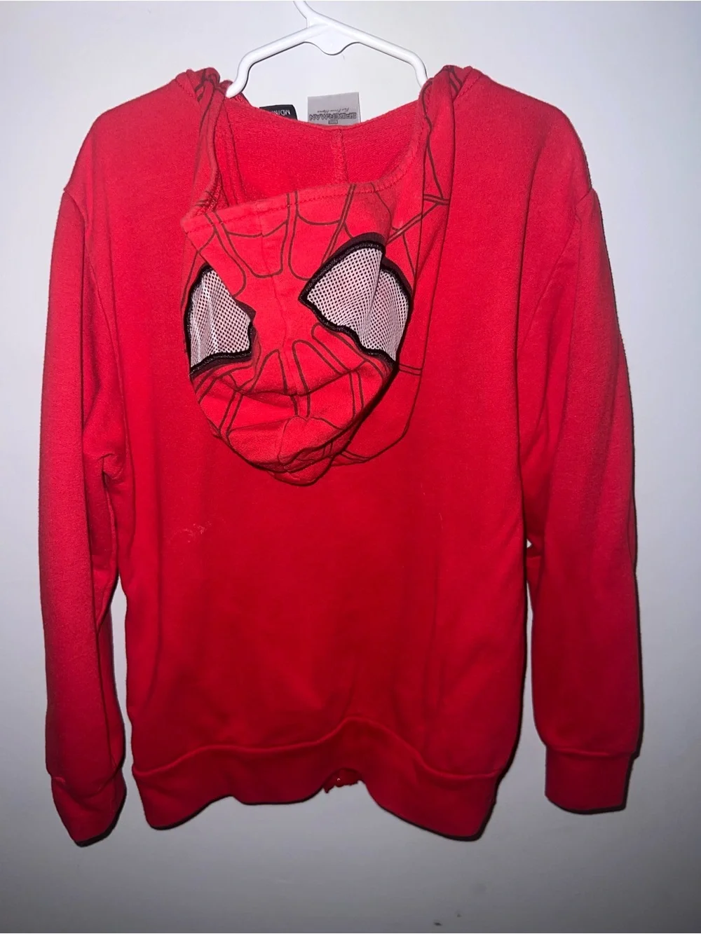 Speedo Red and Blue Spider Zip-Up Kids Jacket